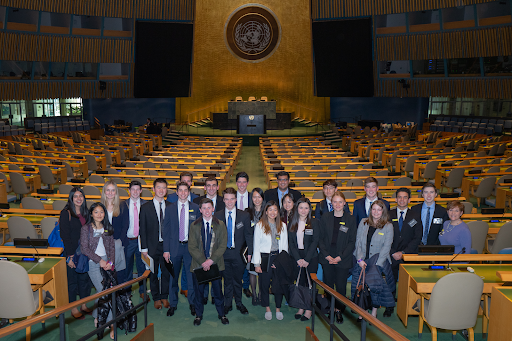Global Business Fellows pose for a photo
